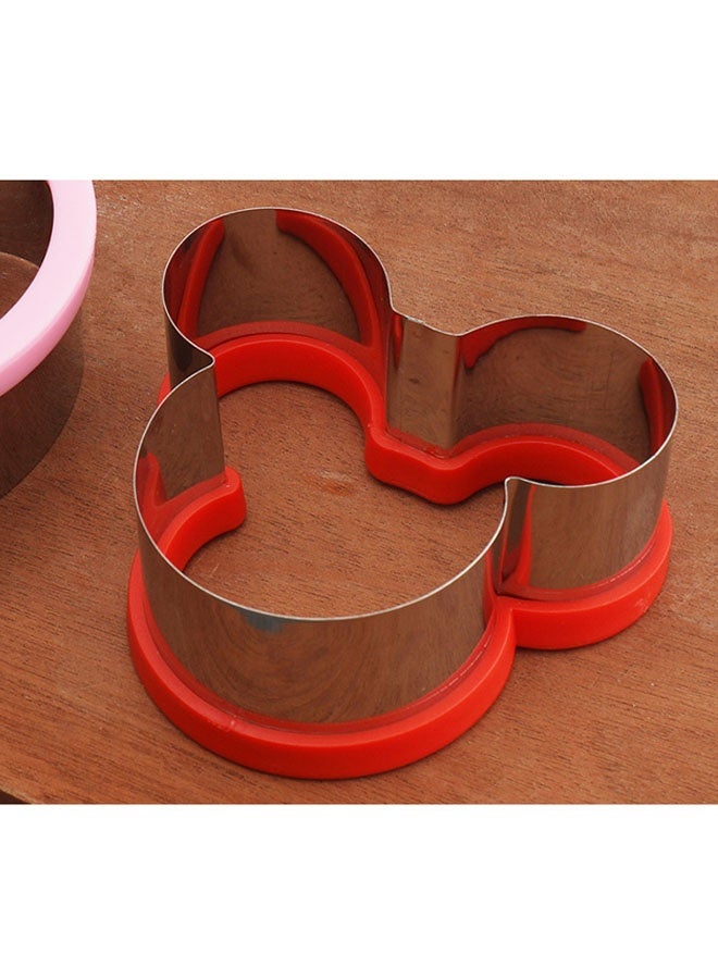 Mouse Cookie Cutter, Metal Mickey Mouse Sandwich Cutter for Baking, Large Cartoon Characters Cookie Cutter - Image 2